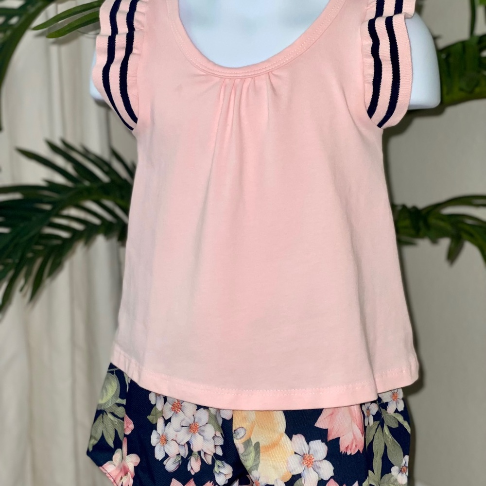 Pink Floral Set 18-24mo